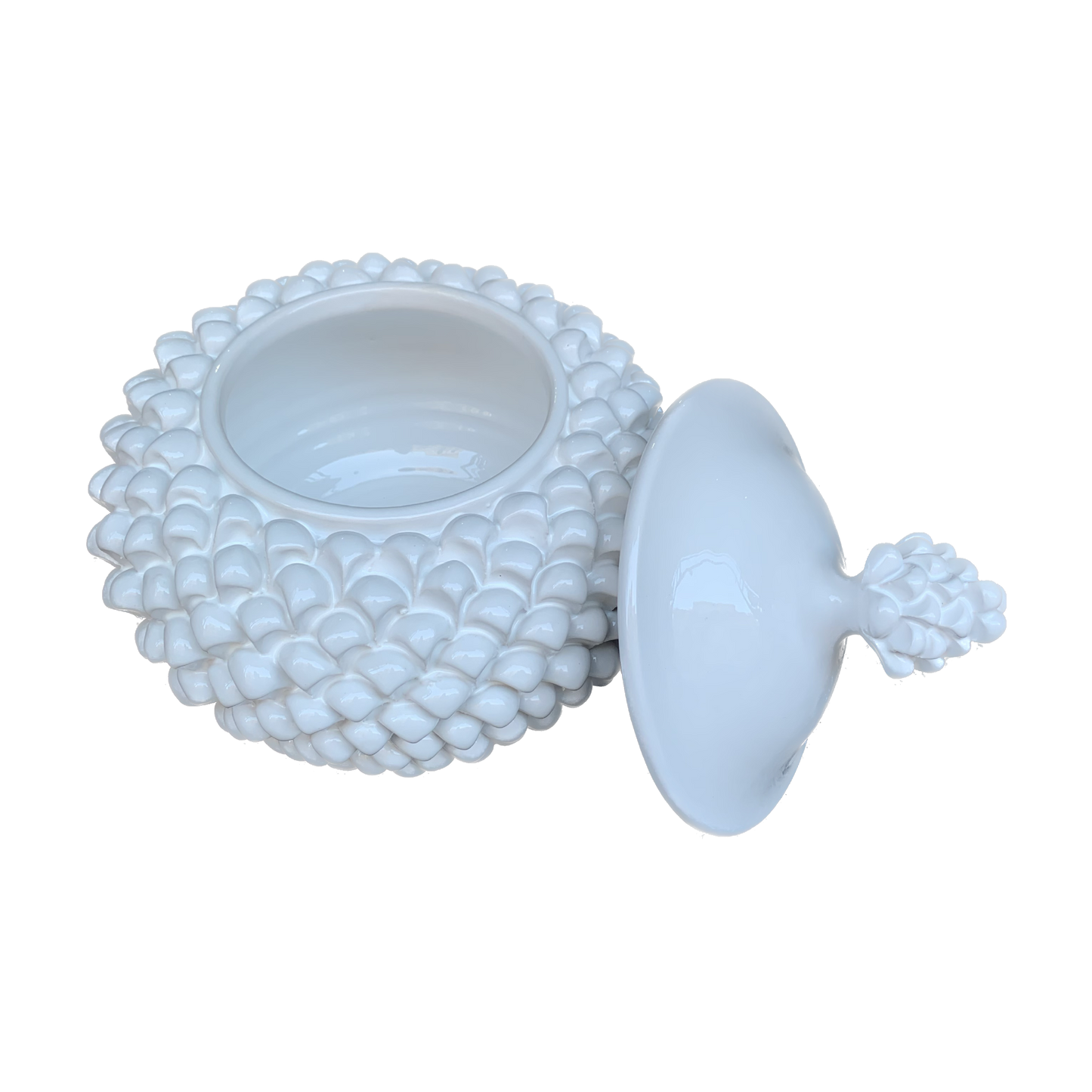 Biscottiera Pigna Bianca
