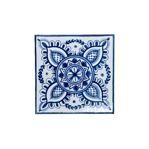 Mattone Caltagirone Bianco/Blu