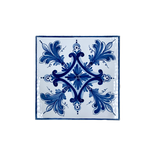 Mattone Caltagirone Bianco/Blu