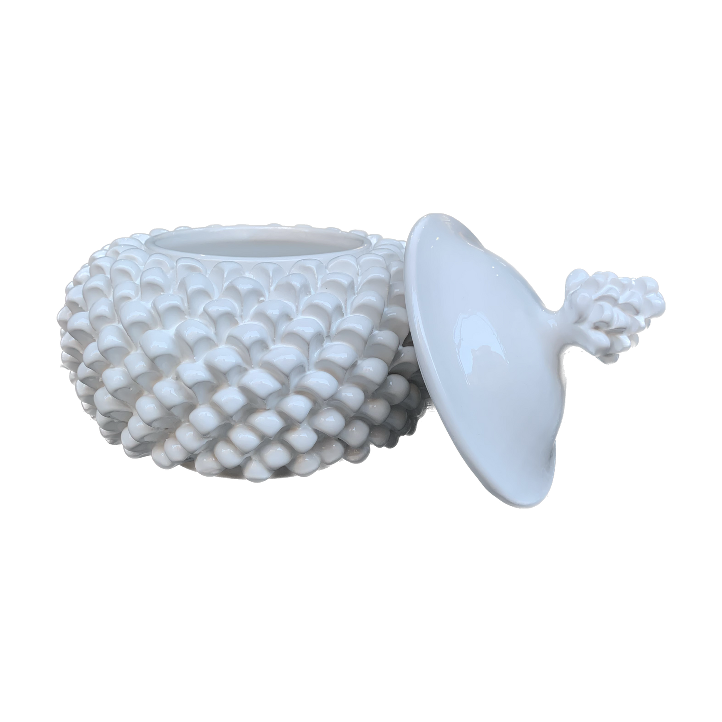 Biscottiera Pigna Bianca