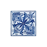 Mattone Caltagirone Bianco/Blu