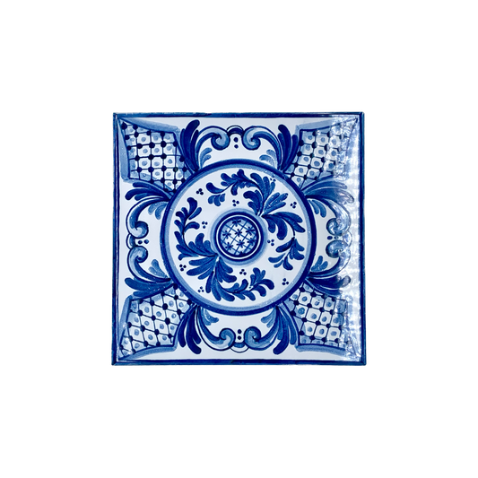Mattone Caltagirone Bianco/Blu