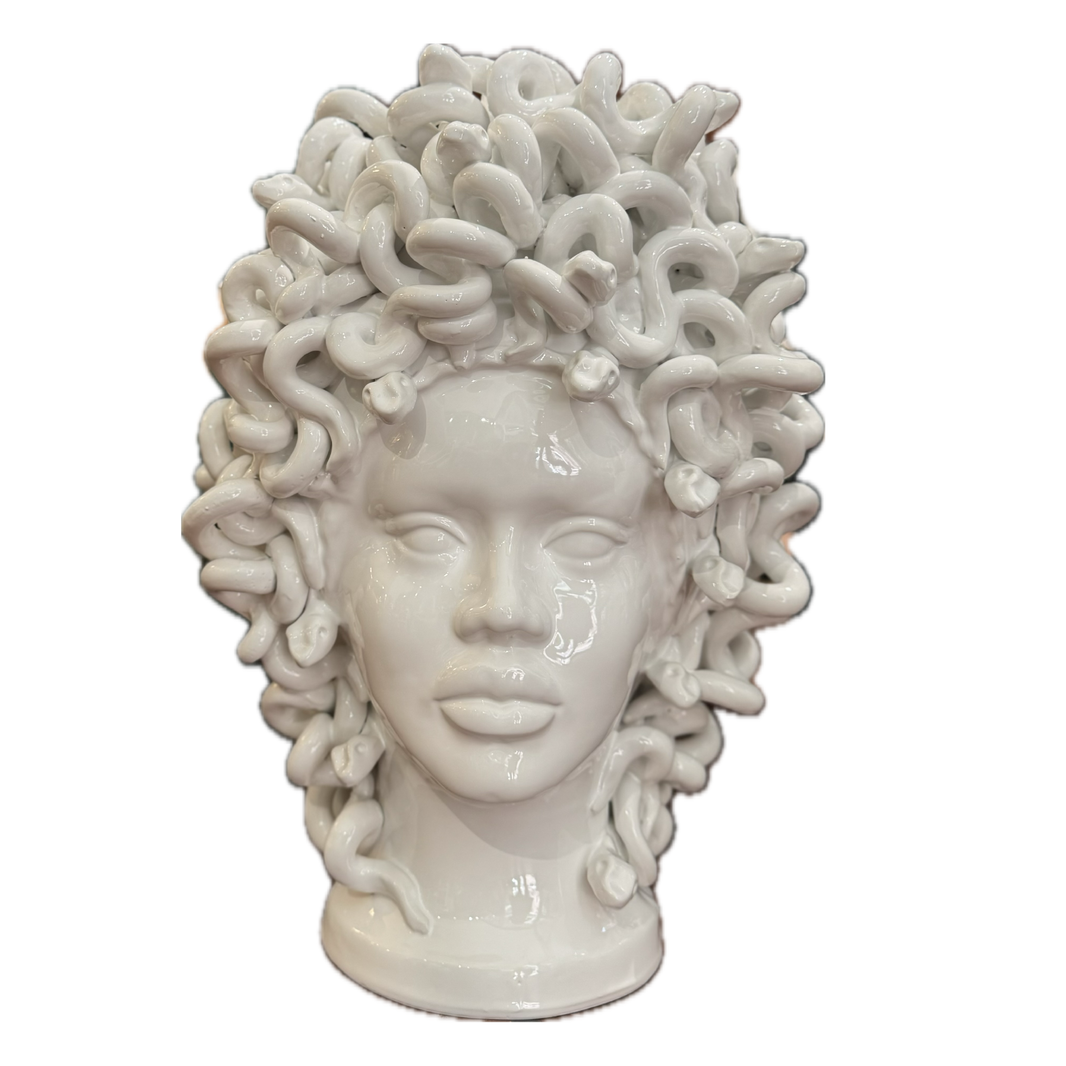 Testa Medusa Bianca