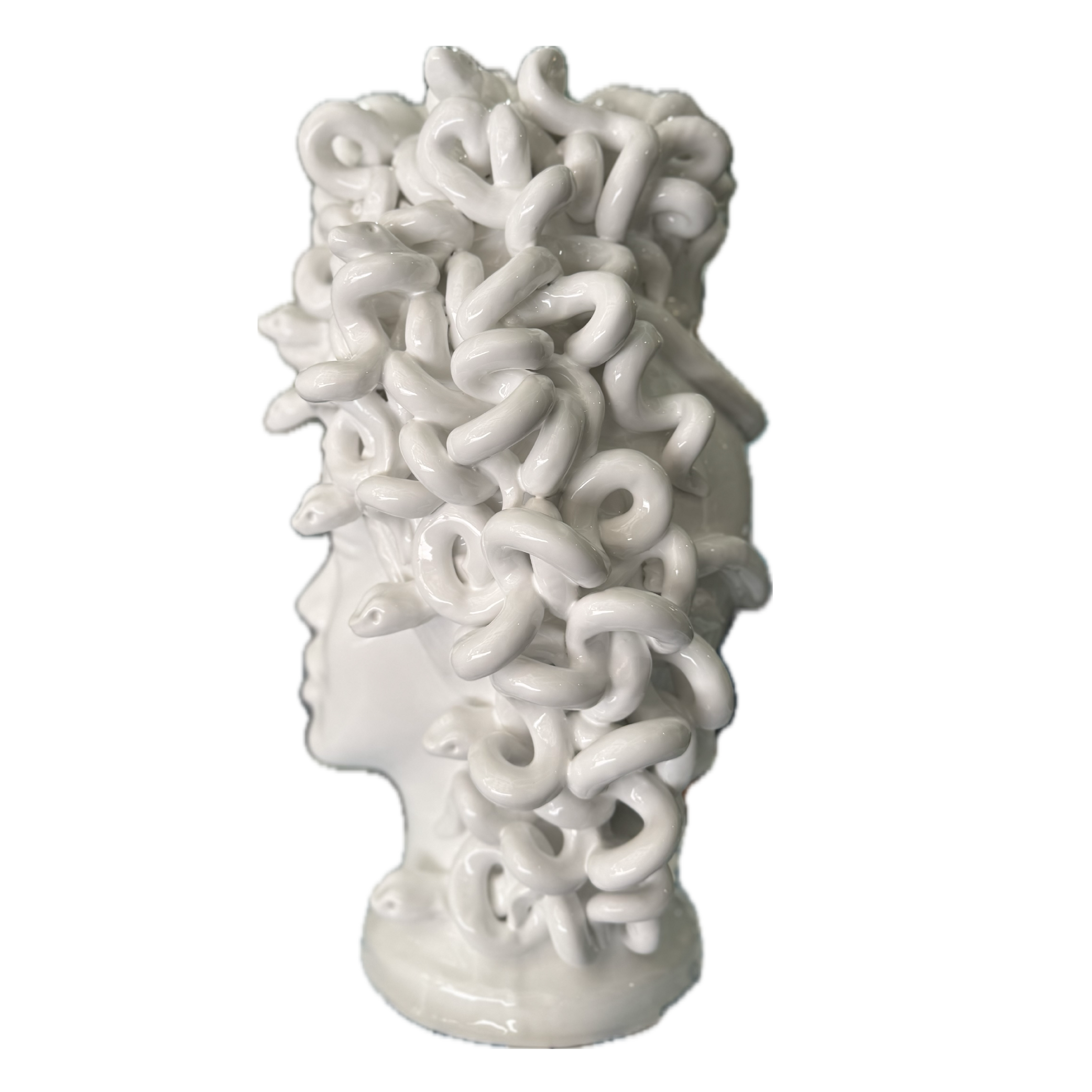 Testa Medusa Bianca