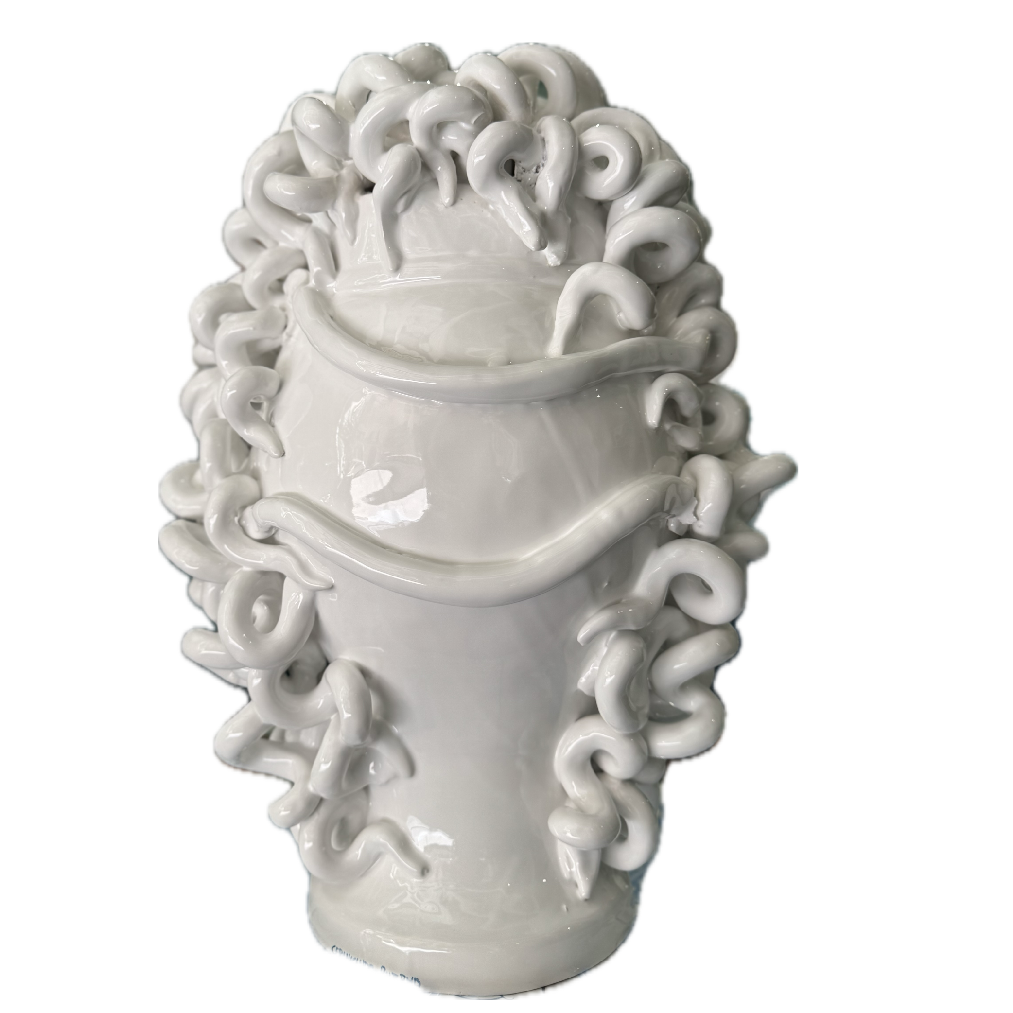 Testa Medusa Bianca