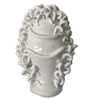 Testa Medusa Bianca