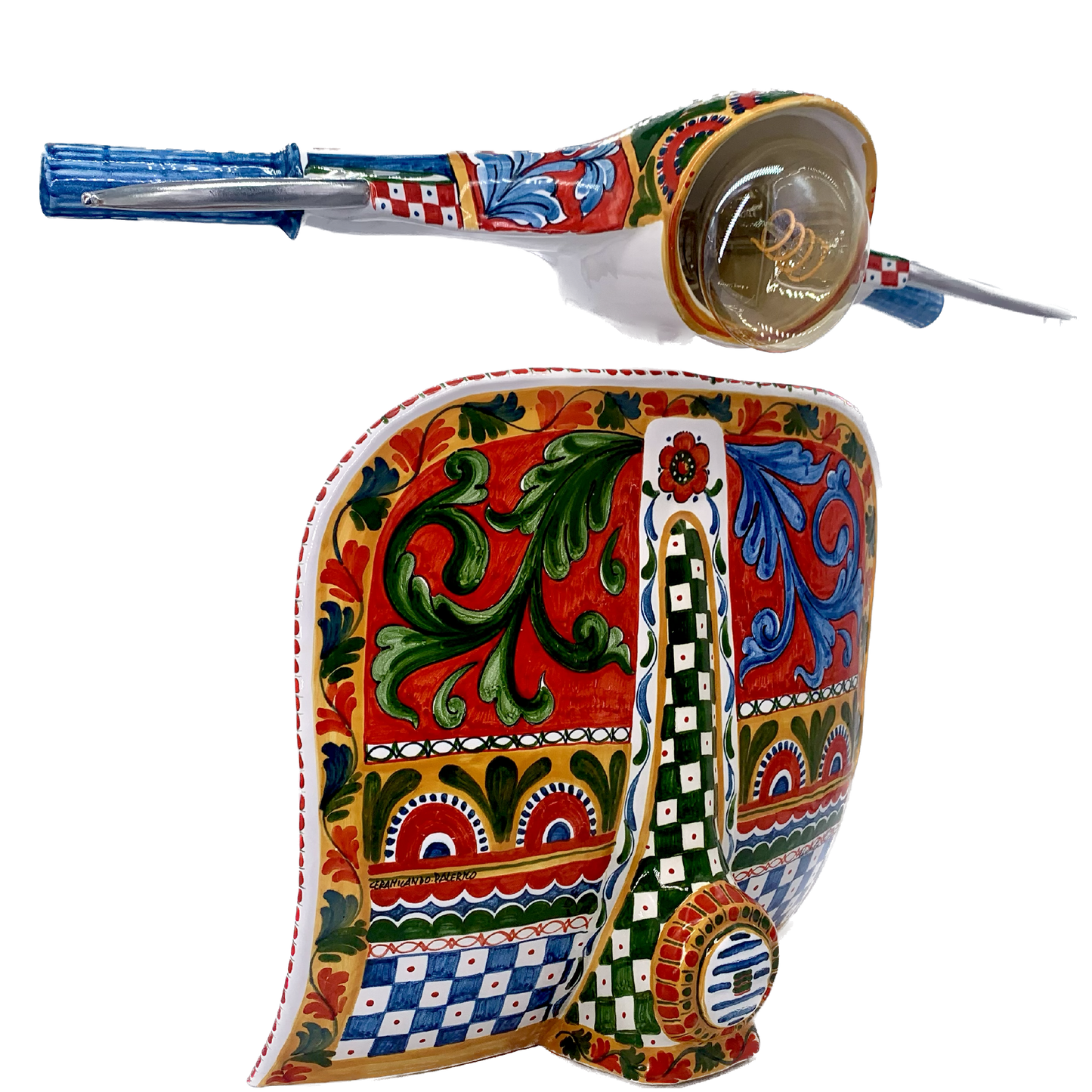 Lampada Vespa Carretto